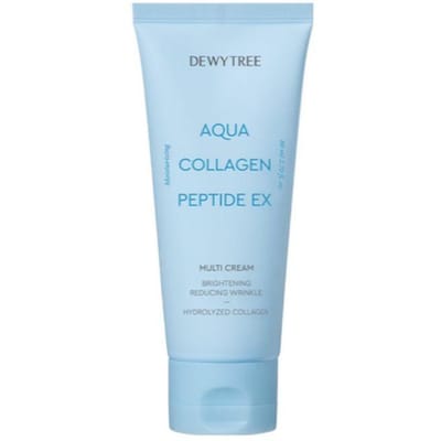 DEWYTREE Aqua Collageen Peptide EX Multi Crème 80ml K-Beauty Verstevigende Hydraterende Anti-Aging Gezichtscrème