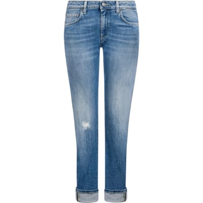jeans vrouw Dondup - Jeans. 5tasche slank - blauw