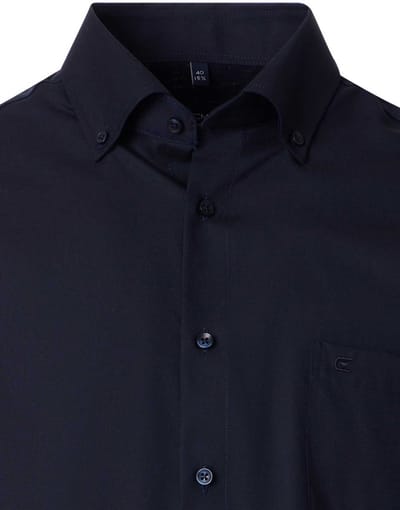 Casa Moda Comfort Fit overhemd donkerblauw 100% katoen