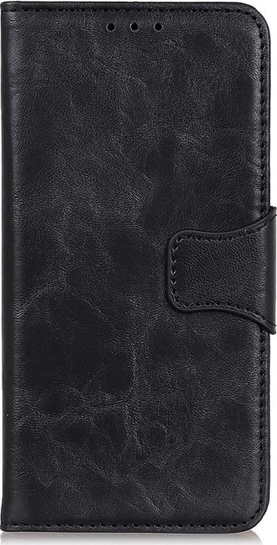 Shop4 - Oppo Find X5 Pro Hoesje - Wallet Case met Pasjeshouder Cabello Zwart