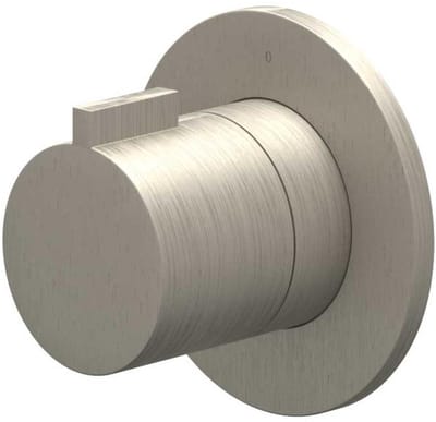 IVY Pact Symmetry Afbouwdeel voor Flow-Through Stopkraan met Rond Rozet - Geborsteld Nickel PVD