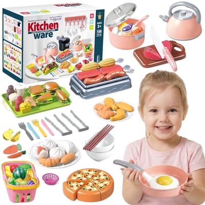 Woopie Keukenaccessoireset Kookspeelgoed 108-delig - UNI