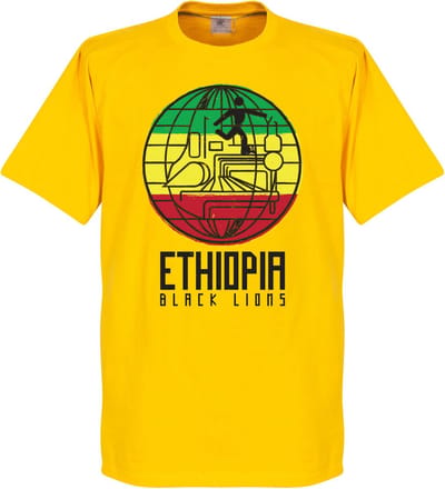 Ethiopië Black Lions T-Shirt - L
