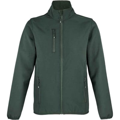 SOLS Dames/Dames Falcon Softshell gerecyclede Soft Shell jas (Bosgroen)