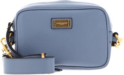 GIANNI CHIARINI Leren Schoudertas Avondtas Alyssa Crossbody Bag Soft Blue Blauw