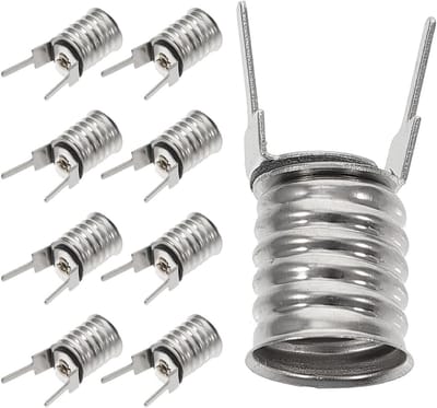 10 Stuks E10 Fitting voor Mini Lampen - Geschikt voor LED Lampen en Verlichting Accessoires