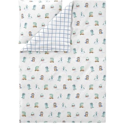 LIVARNO Kinder dekbedovertrek 140 x 200 cm (Dieren)