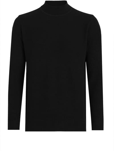 Felix Hardy Coltrui - Trui - 100% Katoen Heren Zwart - M