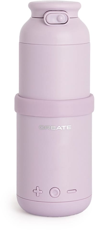 CREATE - Melk- en waterverwarmer voor babyflesjes met temperatuurregelaar - Lavendel - BABY PORTABLE MILK WARMER