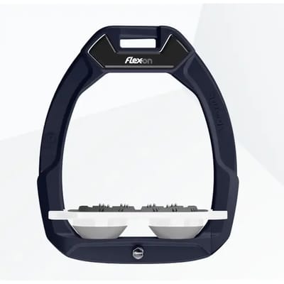Veiligheids stijgbeugels Plat Ultra Grip Marine/Wit/Grijs Flex-On Safe-On