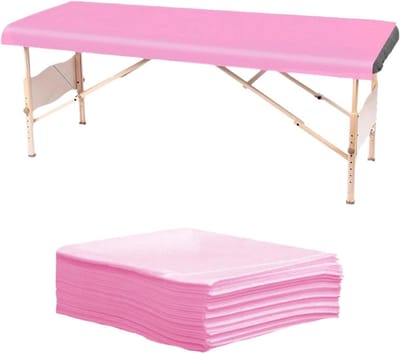 10 Stuks Wegwerp Bedlinnen voor Massagetafels, Waterproof en Oliebestendig Non-Woven Stof, Ideaal voor Schoonheidssalons en Spa's