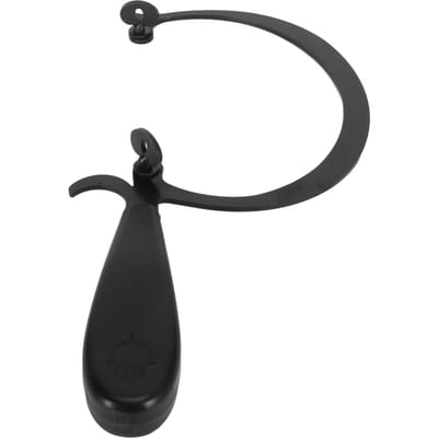 Juwelierszaagframe Gebogen kapzaagframe met zwarte handgreep voor houtbewerking en handwerk black