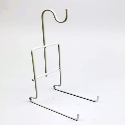 Hanger voor kop en schotel - Wit (10 stuks)
