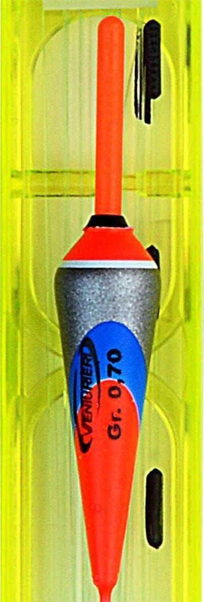 Vis Tuigje 8 Kant-en-klaar Witvistuigje Light - Dobber 0,7 gram - Lijn 14/00 Haakmaat 14 Vistuigjes