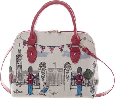 Handtas met schouderband ��� Peter Rabbit - Pieter Konijn - Victorian - Big Ben - Beatrix Potter