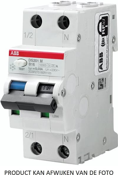 ABB DS201 Aardlekautomaat M B32 A30 System pro M compact Aardlekautomaat 1P+N 2CSR275180R1325
