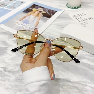 Luxe Metalen Zonnebril Dames Vierkante Zonnebril Dames Tinten Gegradueerde Bril UV4 Bril Gafas De Sol Mujer Lentes