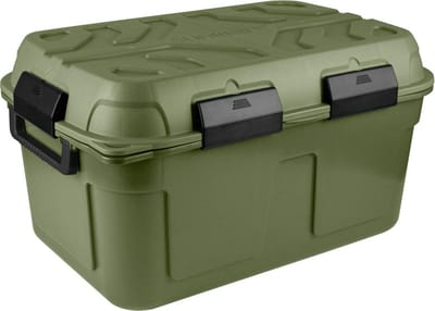 Waterdichte opbergbox 130 liter grote verhuisdoos voor garage en vochtige ruimtes