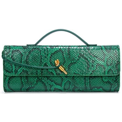 Traditionele Baguette, Een Dame met een Avondtasje, Een Trendy en Retro Handtas/Crossbodytas, en Een Schoudertas blue