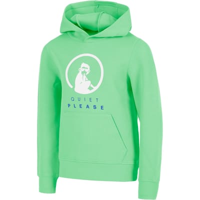 Quiet Please Joy Baseline Logo Sweater met capuchon Jongens