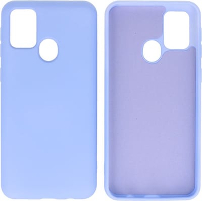 Hoesje Geschikt voor de Samsung Galaxy M31 - Fashion Color Backcover Telefoonhoesje - Paars