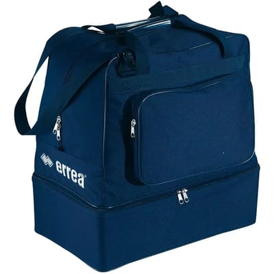 Errea Sporttas - Basic Media Bag - met schoenenbak - Donkerblauw