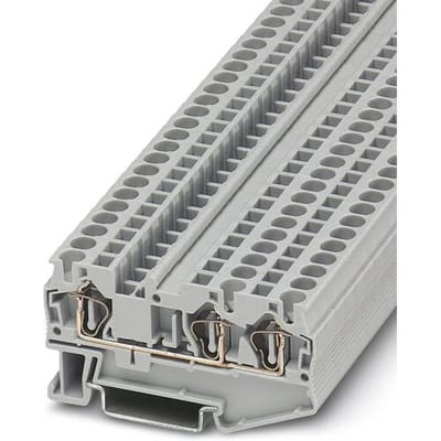 Phoenix Contact 3031403 Doorgangsserieklem 6.2 mm Spanveer Blauw 50 stuk(s)