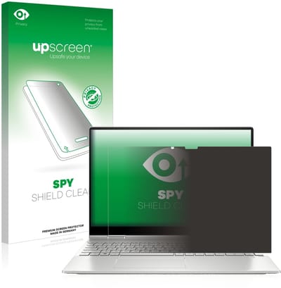 upscreen - privacy screenprotector voor HP Envy x360 2-in-1 15-ey - Folie Beschermfolie Blauwlichtfilter