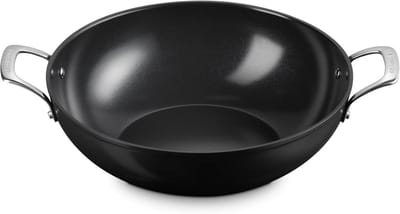 Keramische Wokpan 32 cm met Twee Handvatten - 6 Liter Inhoud