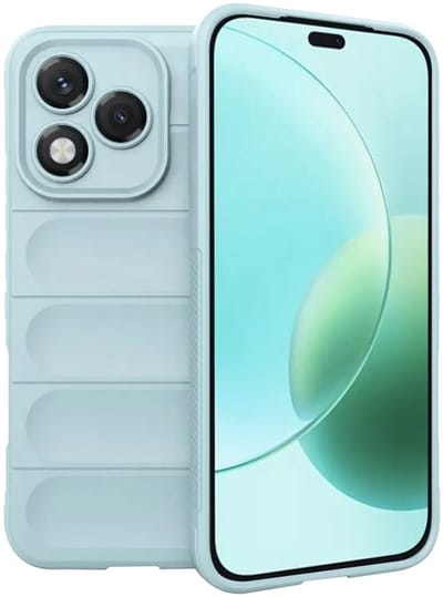 Hoesje geschikt voor HONOR 400 Lite - Techsuit Magic Shield Silicone Back Cover - Blauw