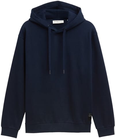 Tom Tailor hoodie heren - donkerblauw - 1049017 - maat S