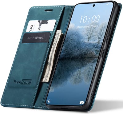 Hoesje geschikt voor Motorole Edge 60 5G / 60 Fusion - Book Case Leer Slimline Blauw