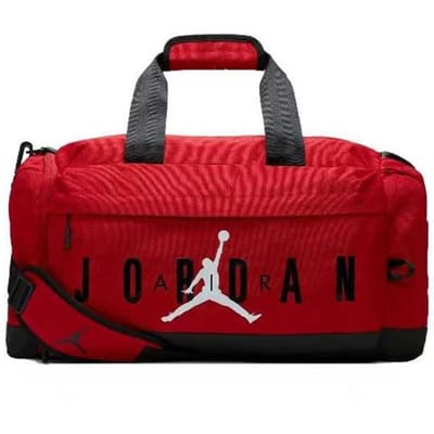 Jordan Classic Air Logo Grote Capaciteit Ritssluiting Polyester Reistas Unisex Reistas Rood FD7040-687 Red red