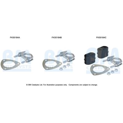 Montageset, uitlaatpijp BM CATALYSTS FK50184B