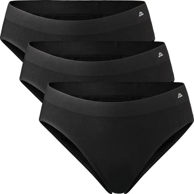 DANISH ENDURANCE Onderbroeken van Bamboe Viscose - voor Dames- Zwart - Maat XS/S