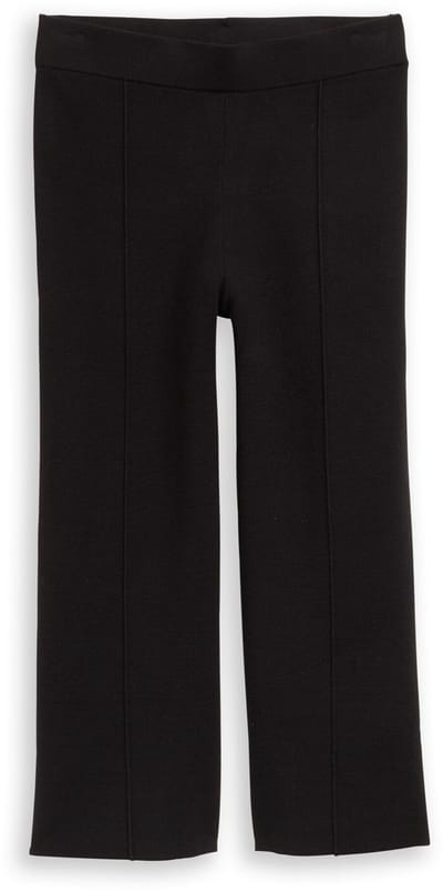 Tom Tailor - Culotte gebreide broek - Maat 36 - deep black