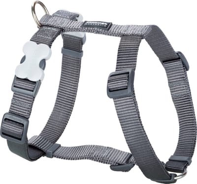 Animal Boulevard Dh-zz-gy-20 - Hals- En Leibanden - Hond - Rd Harnas Grijs-m - Maat: M - 198312