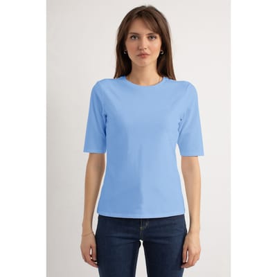Josephine & Co Hazel Ms T-shirt Light Blue Size: XS | Long-Sleeved Tops Outlet | Dames | Blauw