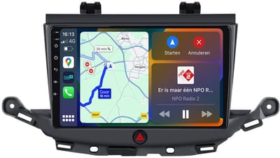BG4U - Android Navigatie Radio geschikt voor Opel Astra K 2015 -2021 met Draadloze Apple Carplay en Android Auto Draadloos