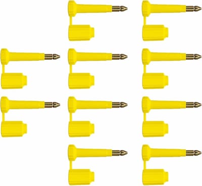 Hoge Veiligheid Bout Seals - 10 Stuks A3 Carbon Staal Container Beveiliging met Serienummer voor Transport en Logistiek