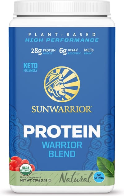 Sunwarrior Warrior Blend Proteïne Naturel - 750 gram