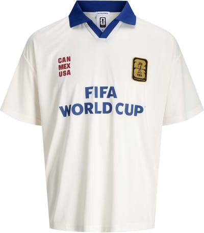 JACK&JONES - JORFIFA FOOTBALL JERSEY SS STYD AW25 - Heren - Polo's