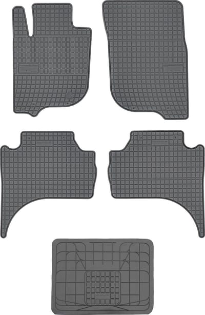 Max-Dywanik Frogum - Mitsubishi L200 - 2019- - Zwart - Zonder Stoppers