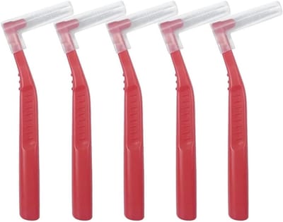 Interdentale borstels - Tandenstokers - Mondhygiëne verbeteren - Speciaal voor beugels - 5 stuks - Niet gespecificeerd