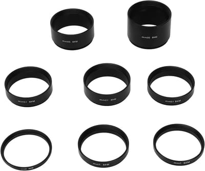 Fotografie Extensie Ring Set voor Astronomische Telescopen - M48 X 0.75 Focale Lengte Tubes 3/5/7/10/12/15/20/30mm voor Sterrenkijken en Astrofotografie