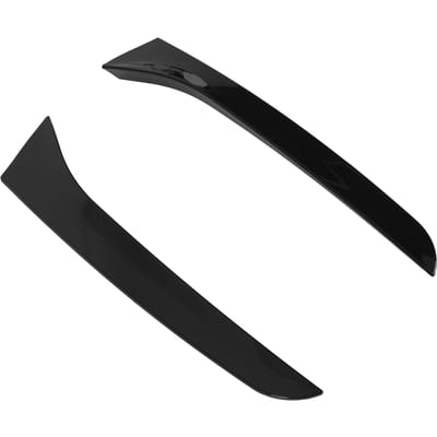 2 STUKS Auto Achterruit Spoiler Zijvleugel Afdekking Sierlijst Vervanging voor B7 Variant Wagon 2011?2015 black
