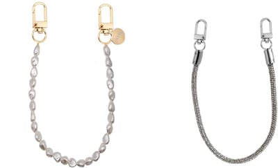 xoxo Wildhearts Telefoonkoorden Silver diamonds kort + Pearlfection Kort – geschikt voor iPhone / Samsung