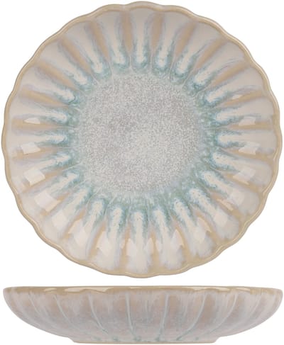 Cosy & Trendy Kleine Petitfour/Bonbon Schaaltjes - Astera Pure Wit - ø 10.5 cm - 4 Stuks