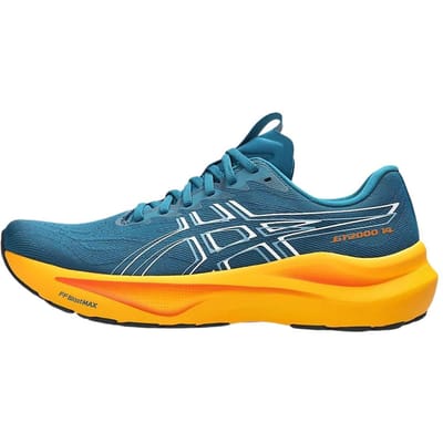 Asics GT-2000 14 Comfortabele Pasvorm Hardloopschoenen Heren sneaker Donkerblauw Groen 1011C056-404 44 gray