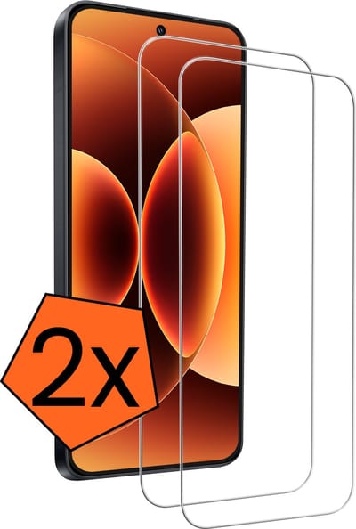 Screenprotector - 2 Stuks - Geschikt voor Xiaomi 17 - Extra Sterk - Gehard Glas - Beschermglas - Tempered Glass - Screen Protector